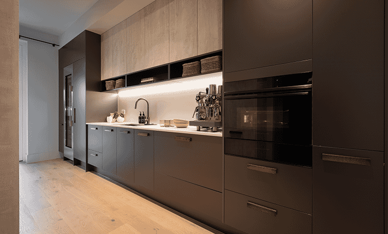 The Block 2023 House 4s Kitchen featuring Fisher  Paykel Ovens