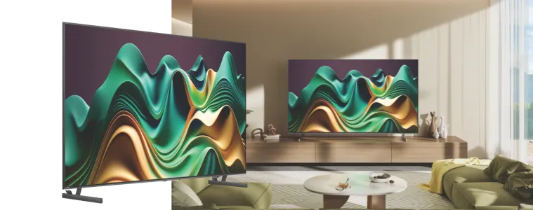 Product image of the Hisense 65" U6NAU Mini-LED 4K QLED Smart TV 24