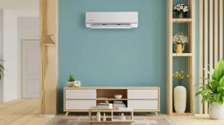 westinghouse air conditioner in a living room