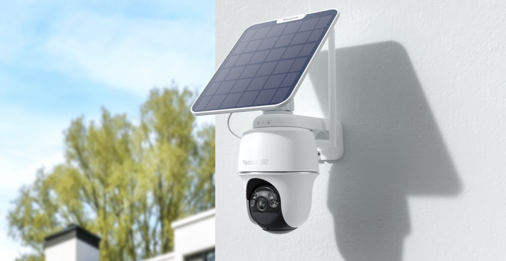 Reolink Argus 4K PT Ultra Solar + Solar Panel hero banner image