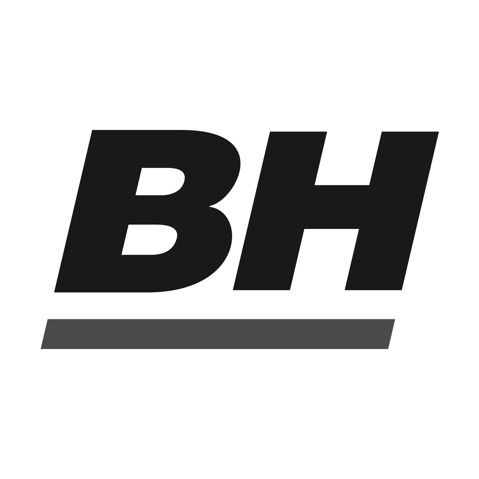 bh-fitness greyscale logo
