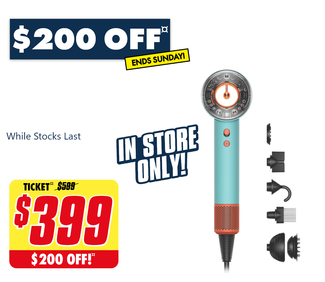 Dyson Supersonic Hair Dryer Nural Patina / Topaz