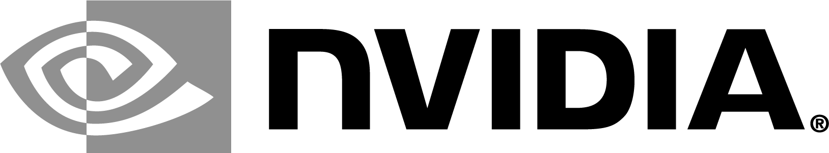 nvidia greyscale logo