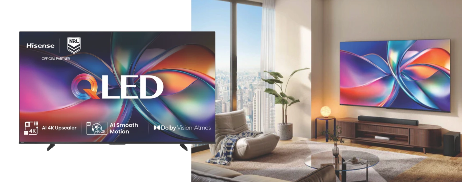 Product image of the Hisense 75 Q6QAU QLED 4K Smart TV 2025