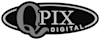 qpix greyscale logo
