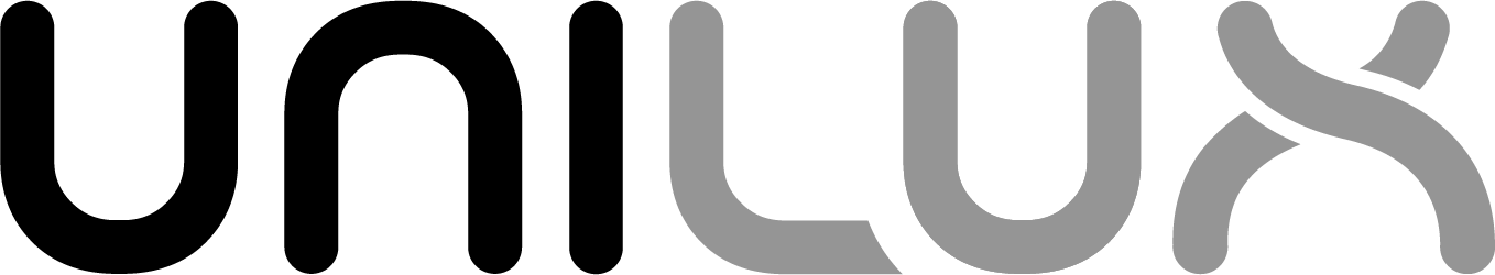 unilux greyscale logo