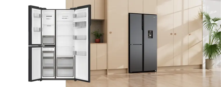 Haier 3 door fridge