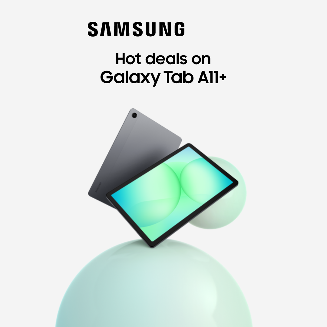FY26 WK52 SAMSU10600 Samsung A11+ Tablet Hero 5th tile