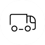 Illustrated icon of a truck