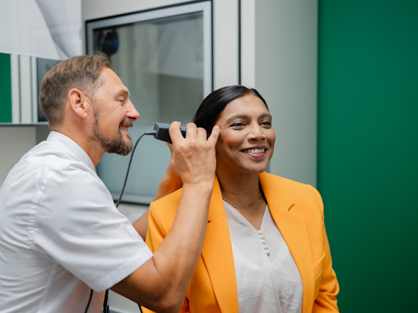 Hearing test illustration