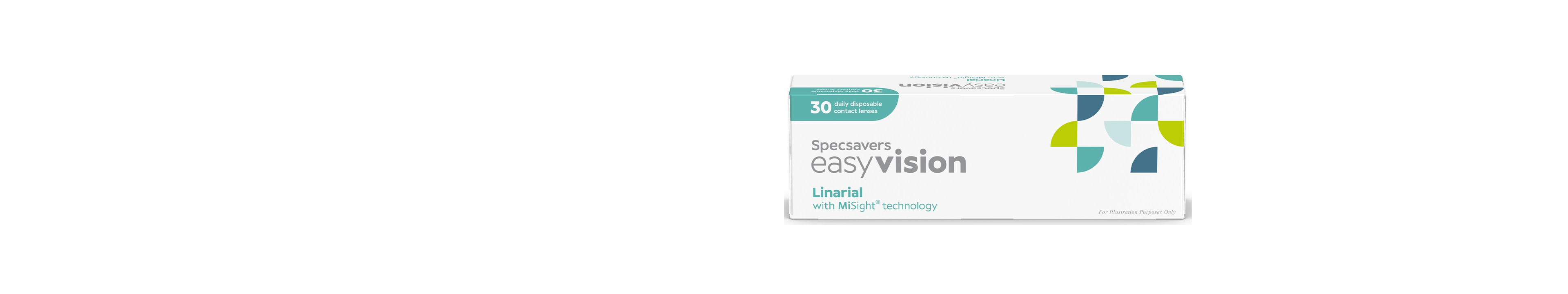 easyvision Linarial with MiSight daily contact lenses | Specsavers UK