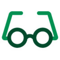 Icon of green pair of glasses.