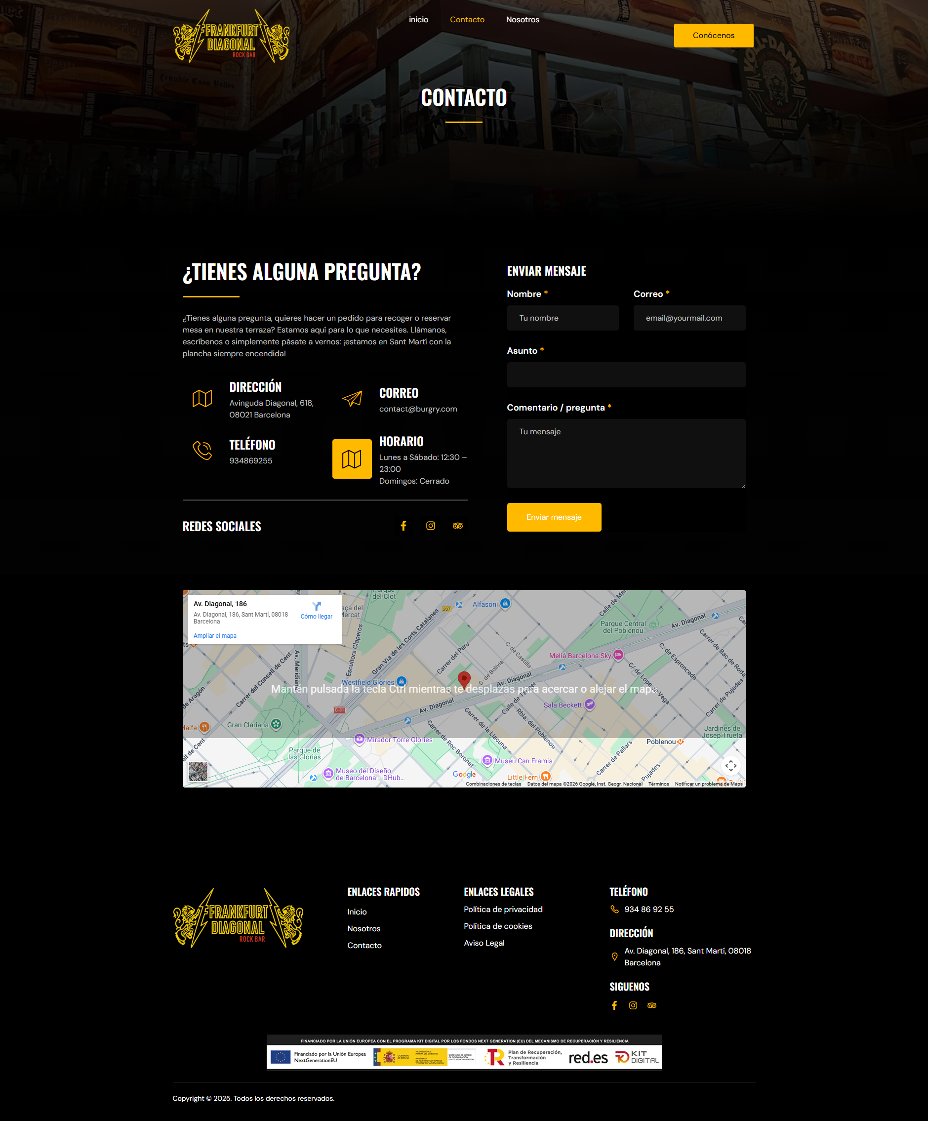 Frankfurt Diagonal Rock bar - Image 2