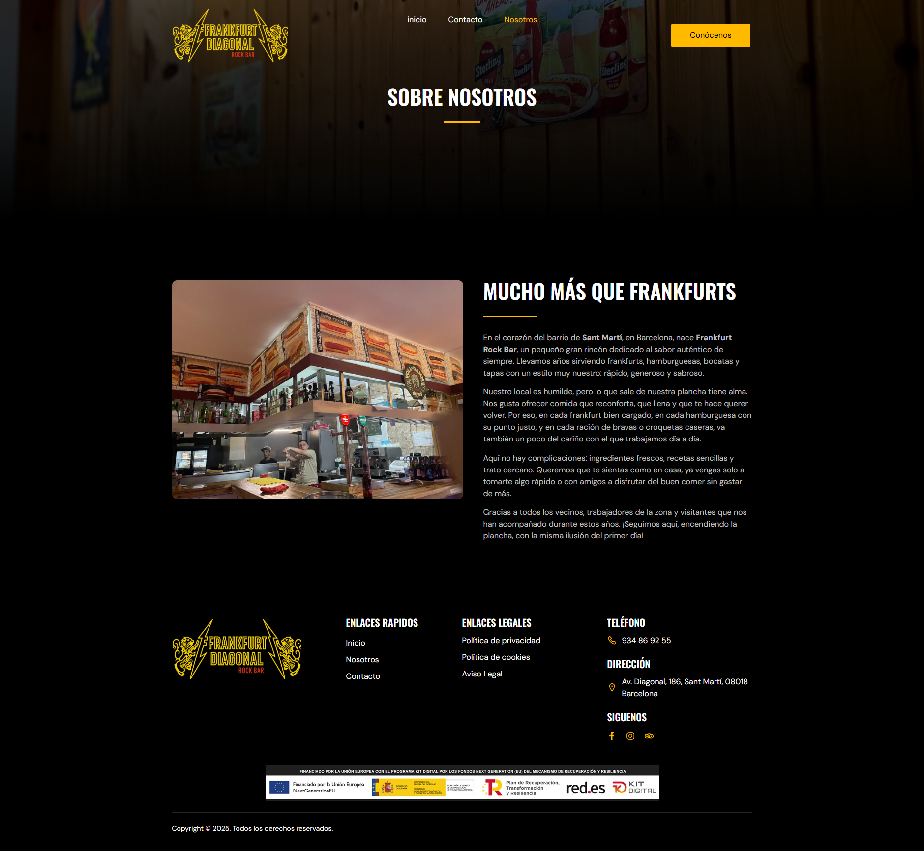 Frankfurt Diagonal Rock bar - Image 3