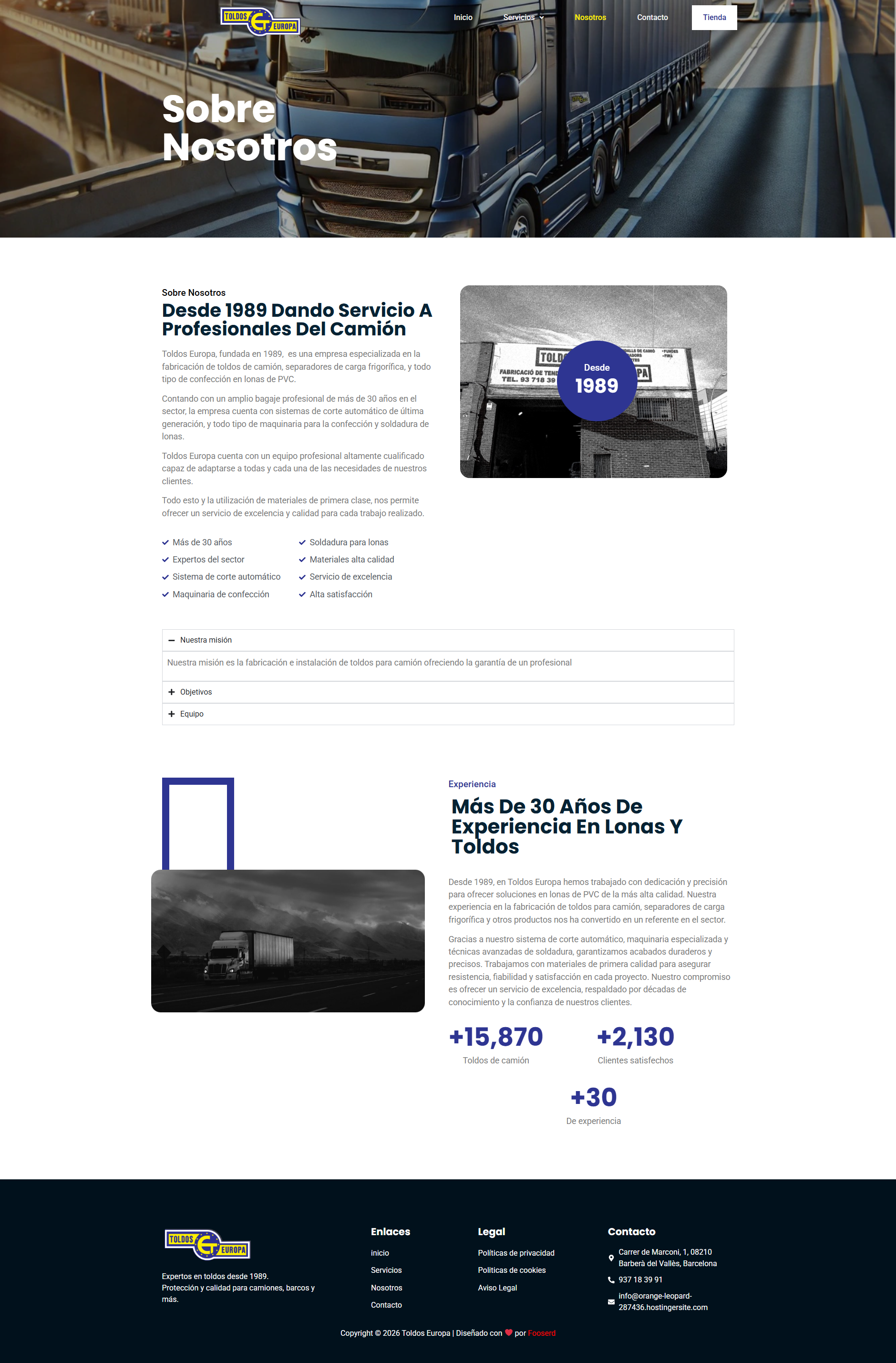 Toldos Europa - Imagen 3