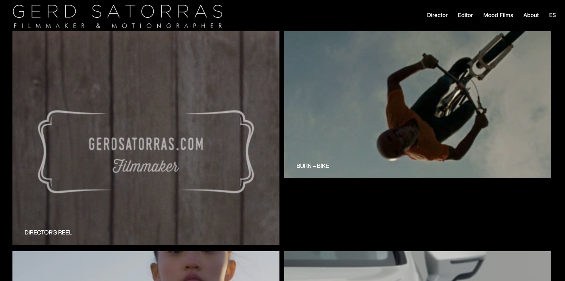 Gerd Satorras Filmmaker & Motiongrapher