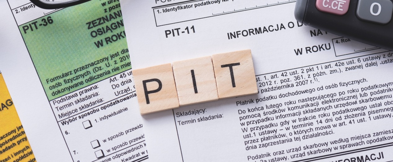 Informacja dotycząca wysyłki PIT dla Zleceniobiorców