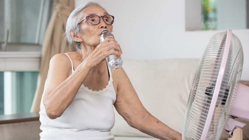 Udar cieplny - jak uchronić przed nim seniora?