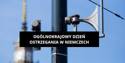 Ogólnokrajowy dzień ostrzegania w Niemczech