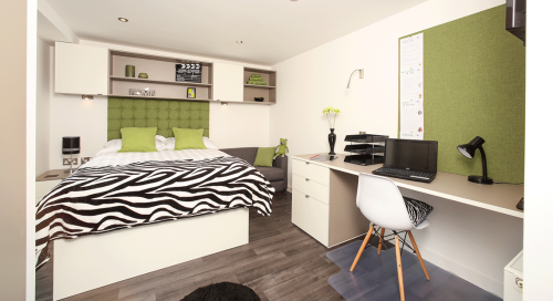 Example apartment for student near Leicester university
