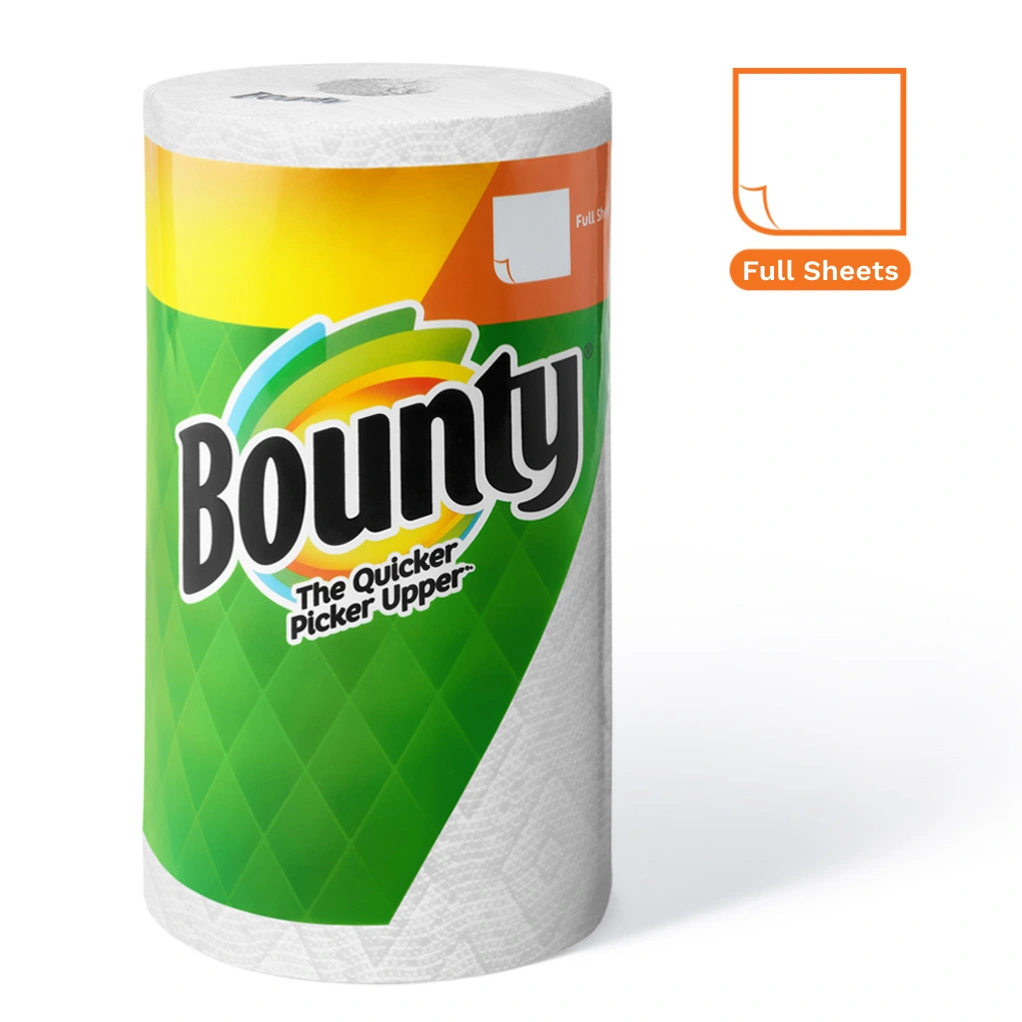 Rouleaux d’essuie-tout en feuilles entières Bounty