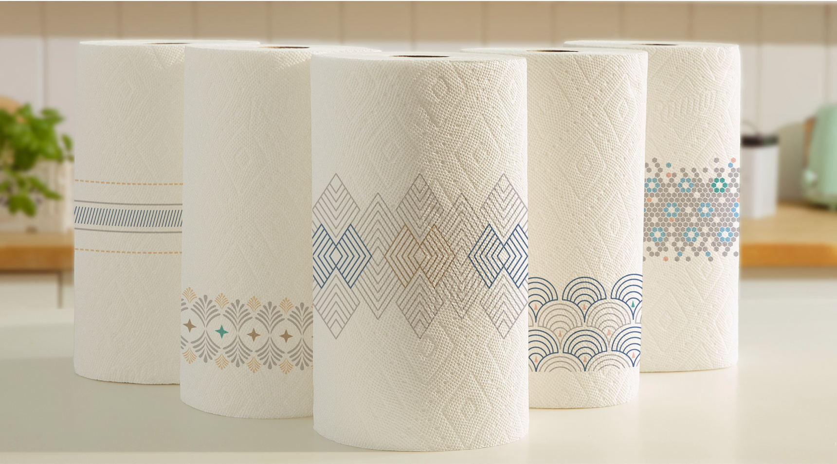 Bounty Select-A-Size Paper Towels - 2-Ply - 4 Rolls 74713