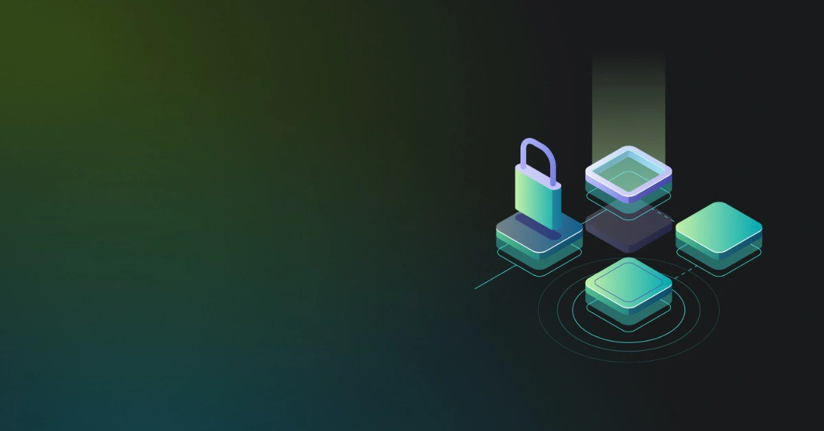 An image of security icons connected to platform engineering icons.