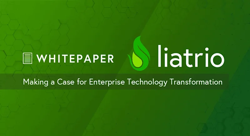 Promotional image for Making a Case for Enterprise Technology Transformation Whitepaper