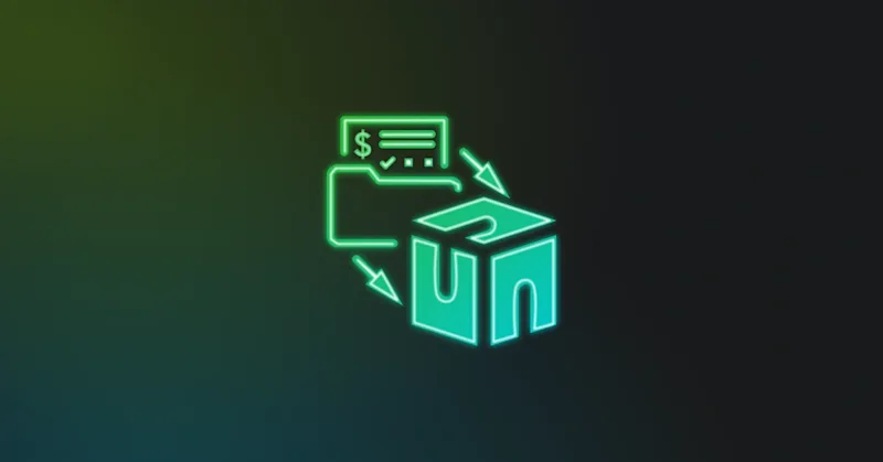 A project folder icon pointing to a product icon that insinuates the mindset shift from project to product.