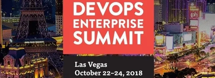 The DevOps Enterprise Summit 2018 logo.