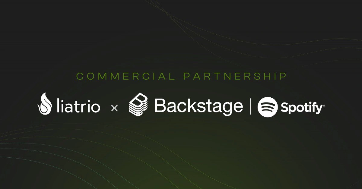 Liatrio, Spotify, and Backstage logos