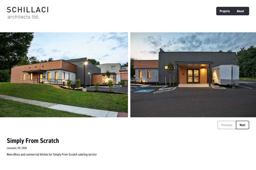 schillaciarchitects project page, undefined