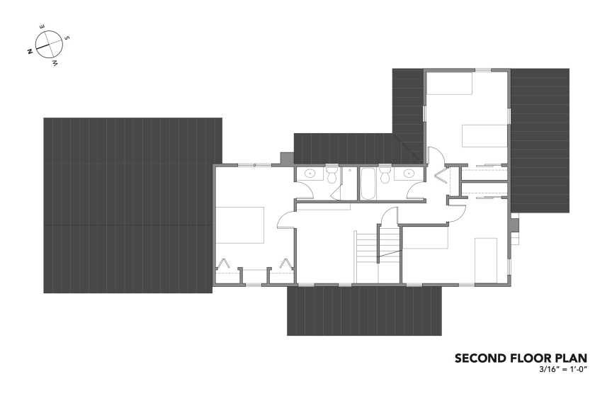 farm house - 2nd floor plan, 