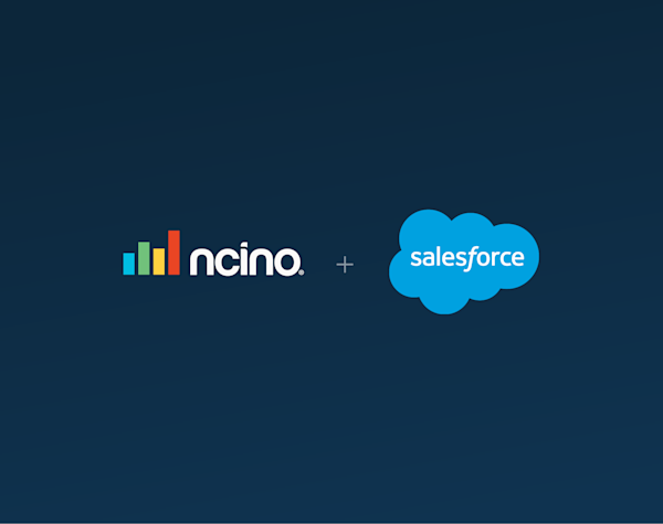 nCino and Salesforce logos