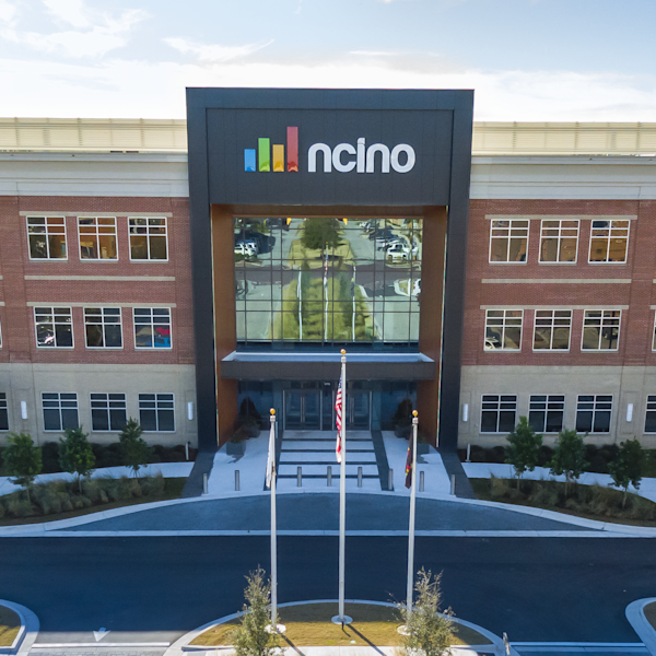 nCino's headquarters building in Wilmington, NC: the worldwide leader in cloud banking