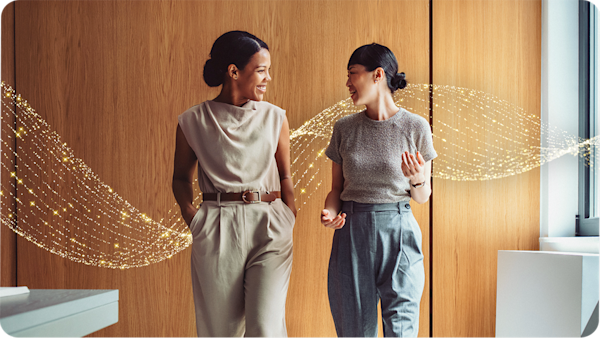 Professional women consulting