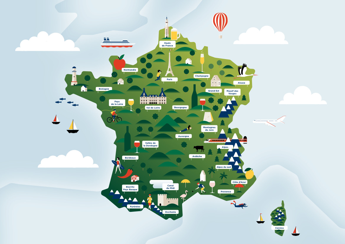 Carte de France - ce qui compte vraiment