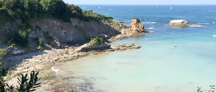 Le domaine d'Abbadia, au Pays basque, est une réserve biologique et géologique.