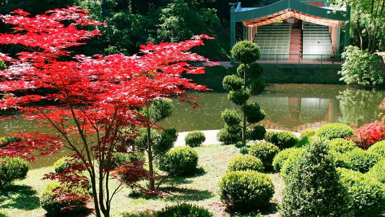 vue théâtre depuis lac – cp – potager des princes 