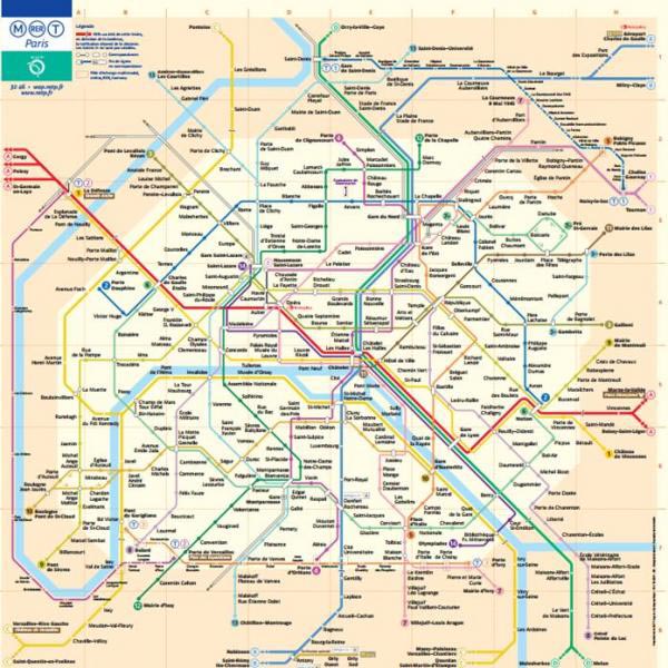 Cartina Di Parigi E Dintorni | Tomveelers