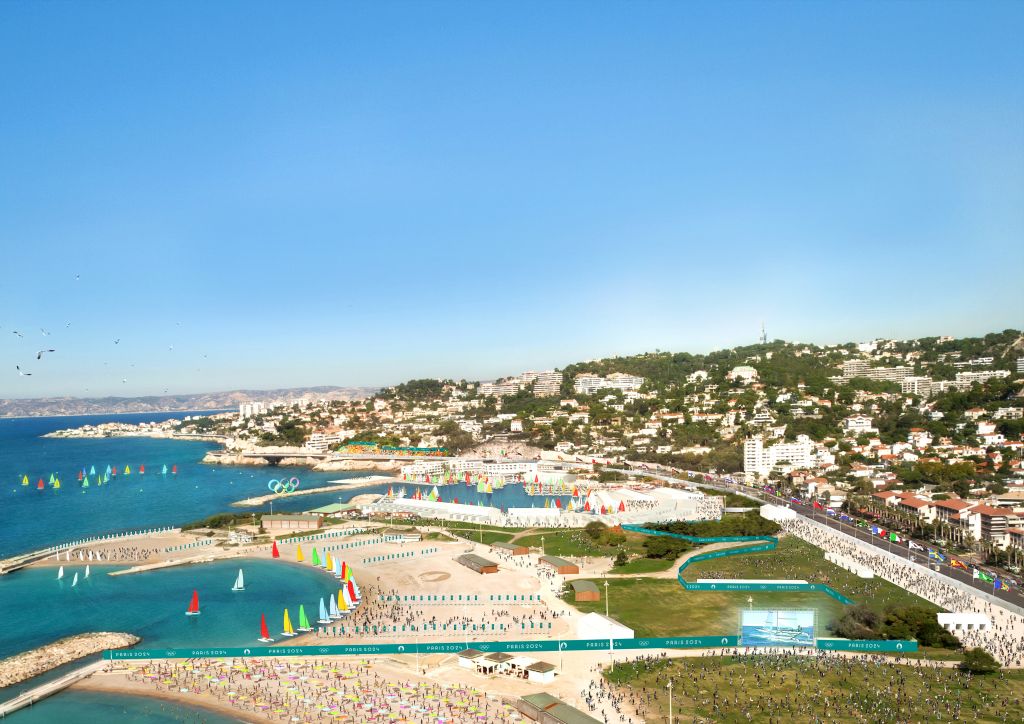Marina De Marseille-Paris 2024 Populous Luxigon
