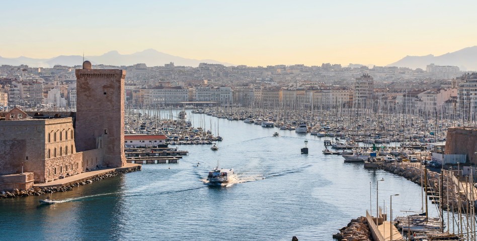 Marseille automne port 