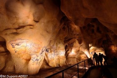 Grotte Chauvet Ardèche © M. Dupont - ADT07