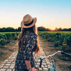 Bordeaux vignobles vélo
