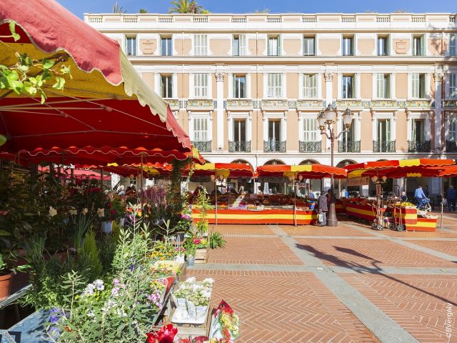 Place du Marche Condamine©B.Vergely