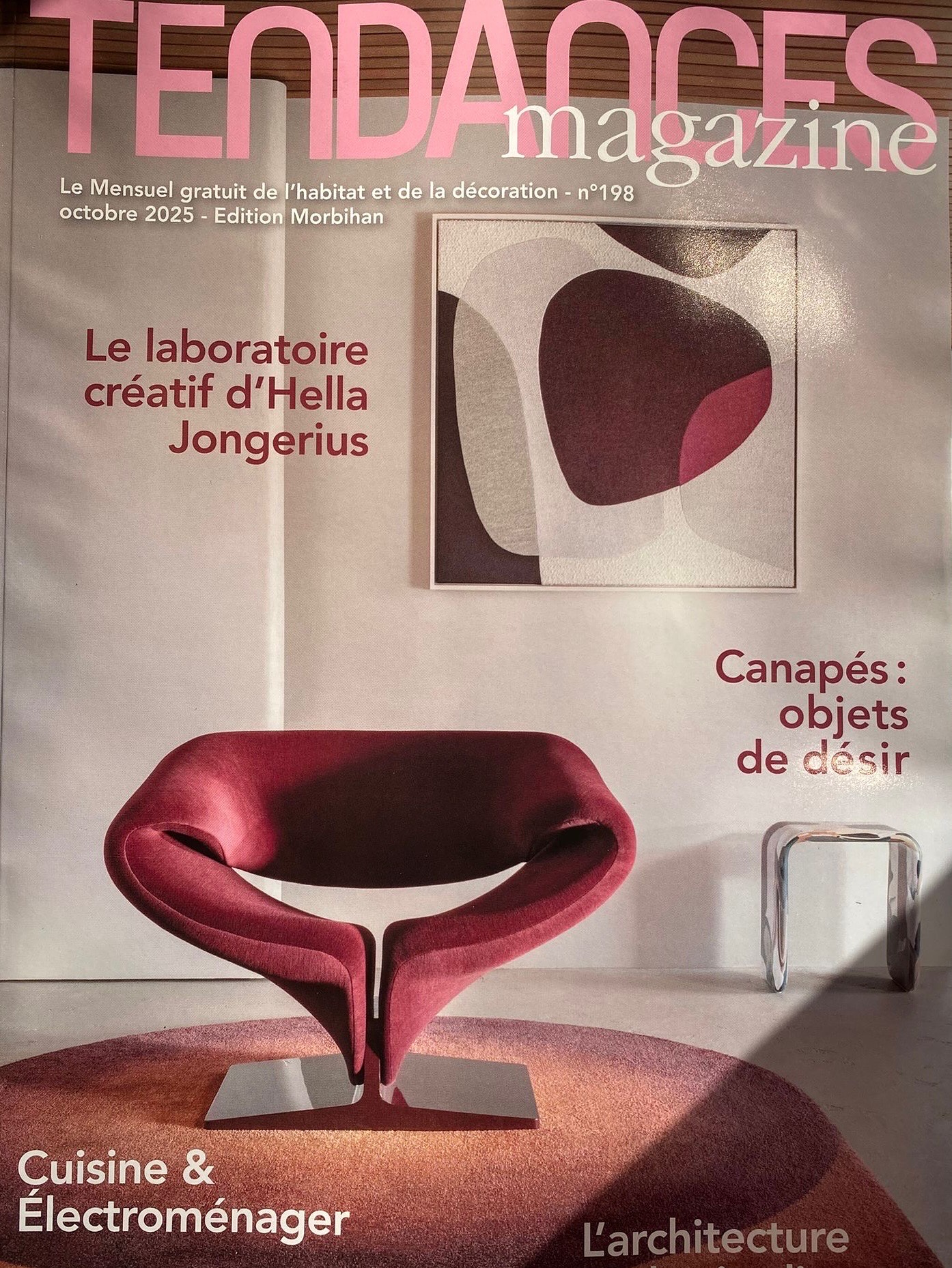 Première apparition dans @tendancesmagazine ! 