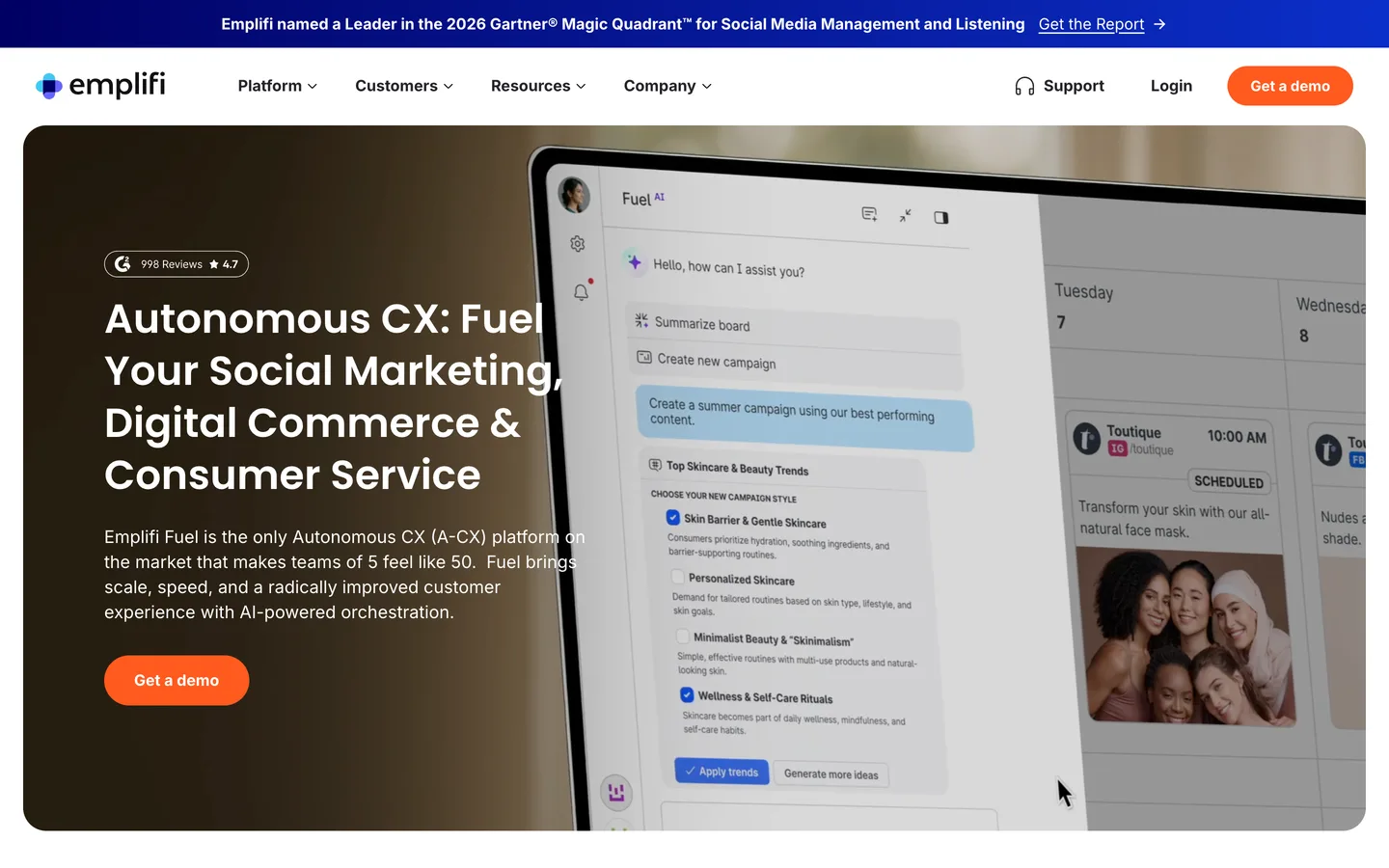 Emplifi — Refactoring a SaaS marketing platform for speed