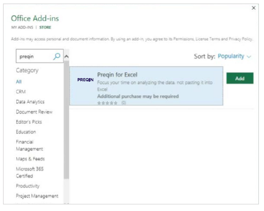 Preqin Excel Installation Guide Image 5