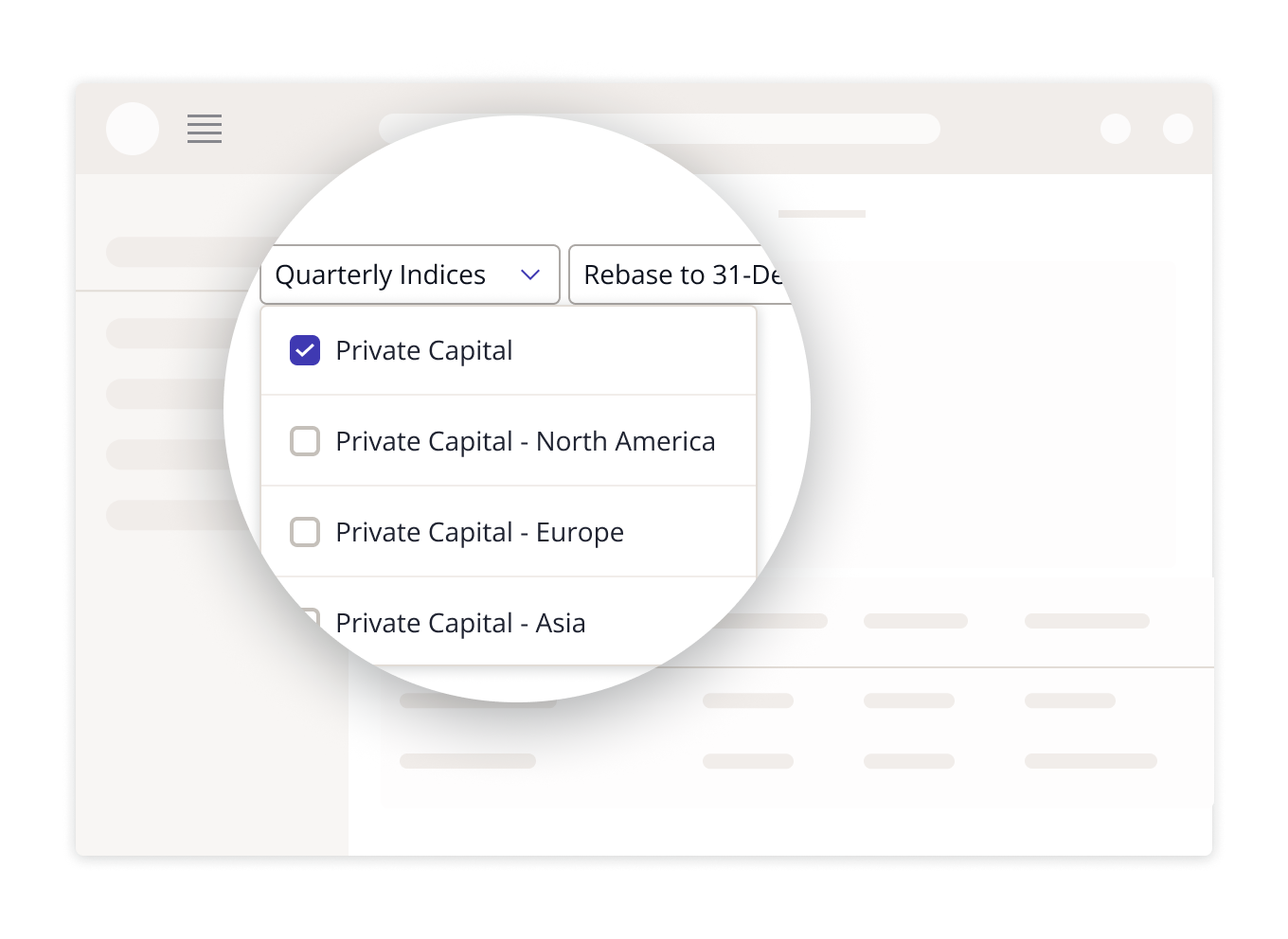 Updated Quarterly Indices