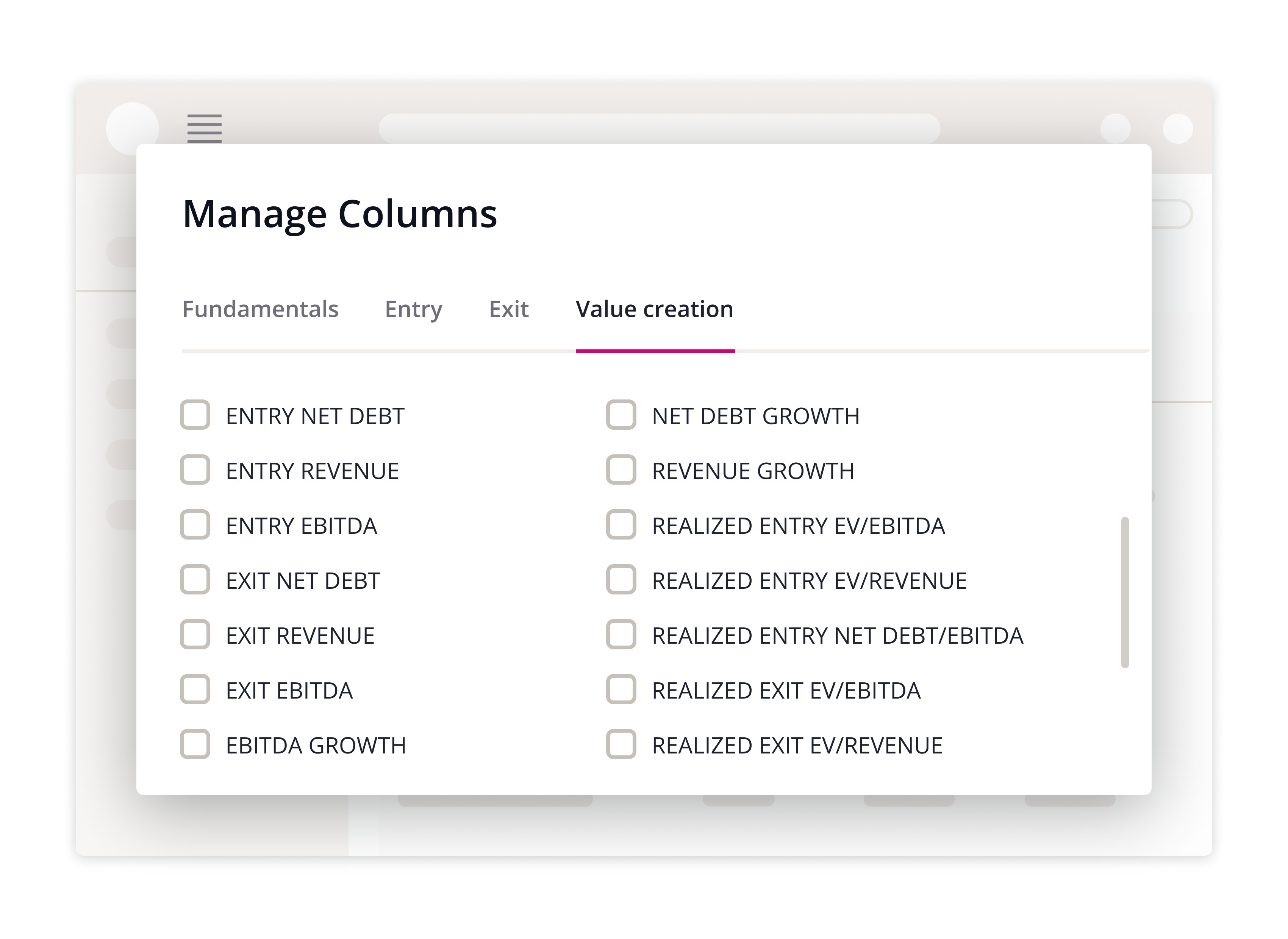 Expanded valuation multiples benchmarks datasets